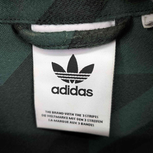 アディダス adidas 総柄 シャツジャケット メンズ JPN:S