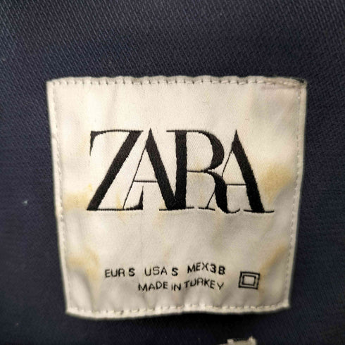 ザラ ZARA フラップポケット シャツジャケット メンズ US S