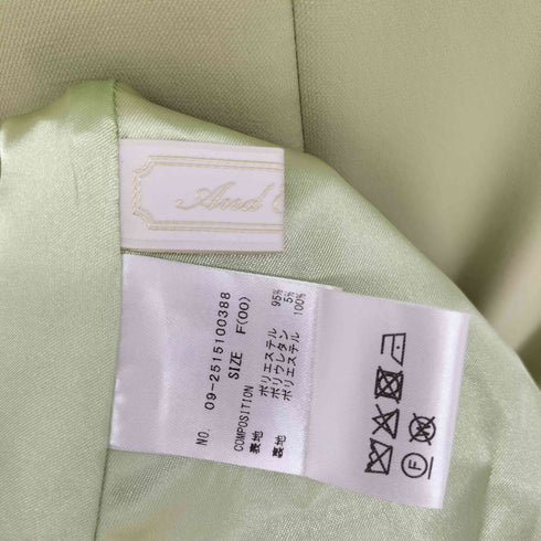 アンドクチュール And Couture Vネック シャツ ワンピース レディース f