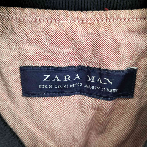 ザラ ZARA ツートーン ブルゾン メンズ