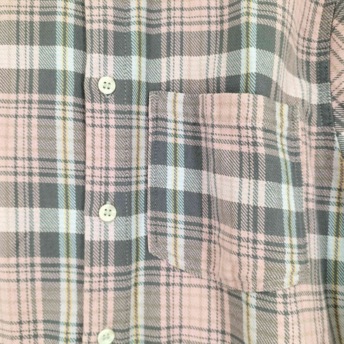 ザラ ZARA ヘビーネルシャツ メンズ US M