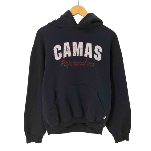 ラッセルアスレチック RUSSELL ATHLETIC 00S 両面プリント プルオーバー パーカー フーディー 裏起毛 メンズ import:S