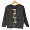 ザラ ZARA リボン付きカーディガン レディース import:L