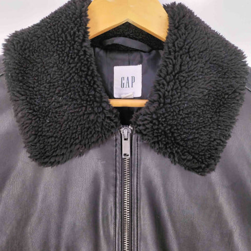 ギャップ Gap フェイクレザー ボンバージャケット レディース import:S