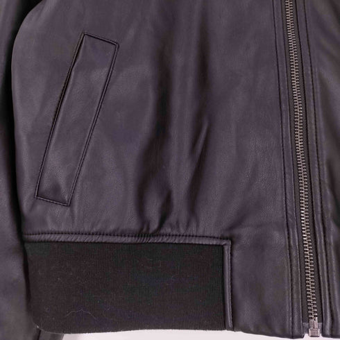 ギャップ Gap フェイクレザー ボンバージャケット レディース import:S