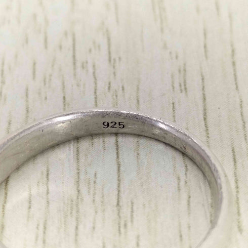トムウッド TOMWOOD 925刻印 Mario Ring Tiger Eye シルバーリング メンズ 18号