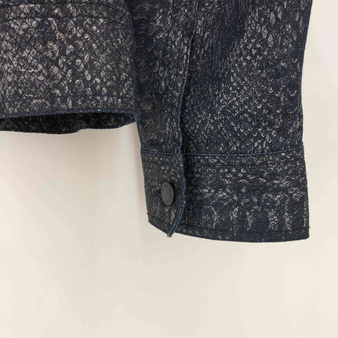 JONES NEW YORK JEANS 蛇柄 スリム ジャケット レディース import:XL