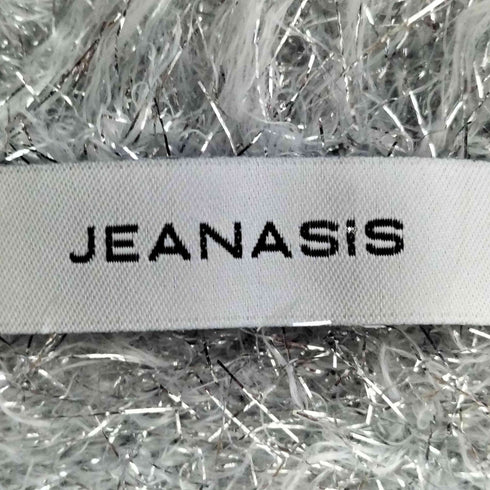 ジーナシス JEANASIS グリッター フィルム ラメ ニット セーター レディース FREE