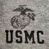 ユーエスエムシー USMC ロゴプリント クルーネックスウェット メンズ