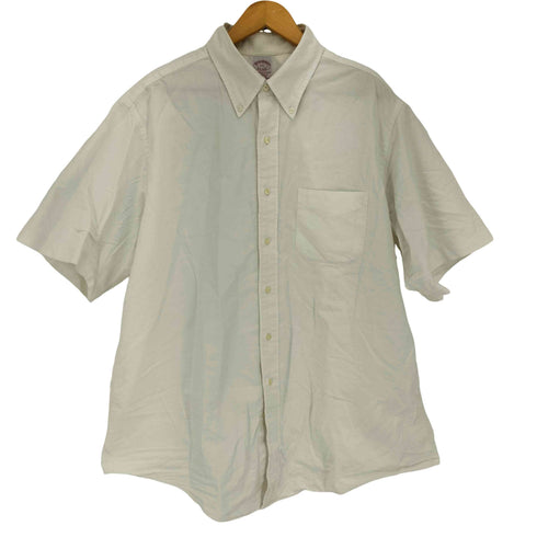 ブルックスブラザーズ BROOKS BROTHERS USA製 THE ORIGINAL POLO SHIRT TRADITIONAL FIT 半袖 ボタンダウン シャツ メンズ 17 1/2