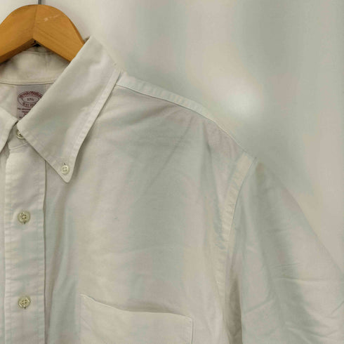 ブルックスブラザーズ BROOKS BROTHERS USA製 THE ORIGINAL POLO SHIRT TRADITIONAL FIT 半袖 ボタンダウン シャツ メンズ 17 1/2