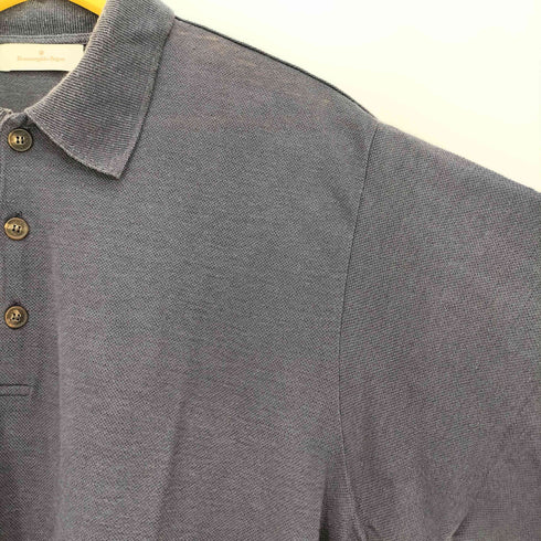 エルメネジルドゼニア Ermenegildo Zegna イタリア製 リネン100 ポロシャツ メンズ 52