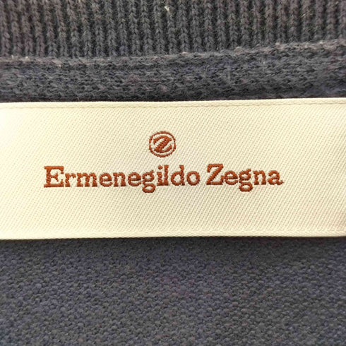 エルメネジルドゼニア Ermenegildo Zegna イタリア製 リネン100 ポロシャツ メンズ 52