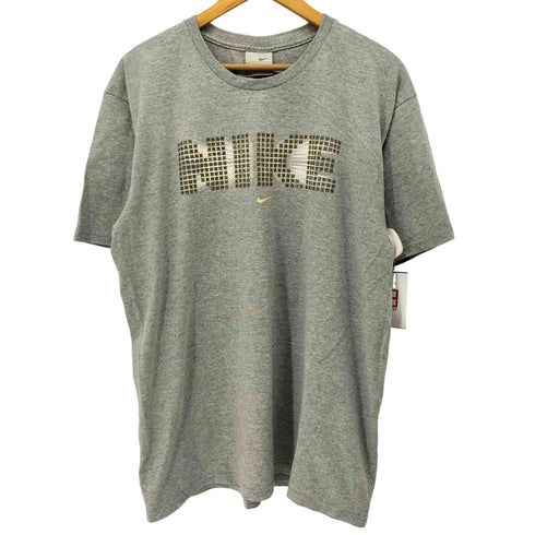 ナイキ NIKE 00S グレータグ グラフィック グリッドロゴ クルーネック S/S Tシャツ メンズ import:L