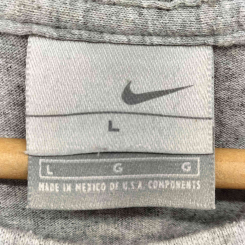 ナイキ NIKE 00S グレータグ グラフィック グリッドロゴ クルーネック S/S Tシャツ メンズ import:L
