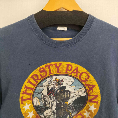 ポートアンドカンパニー PORT and COMPANY フロントプリント S/S Tシャツ メンズ import:M