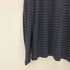 エルメネジルドゼニア Ermenegildo Zegna イタリア製 ポリ混 リネン ボーダー 長袖 ポケット Tシャツ メンズ import:XL