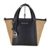 マイケルコース Michael Kors PRATT スムース アンド ストロー トート スモール カゴバッグ レディース