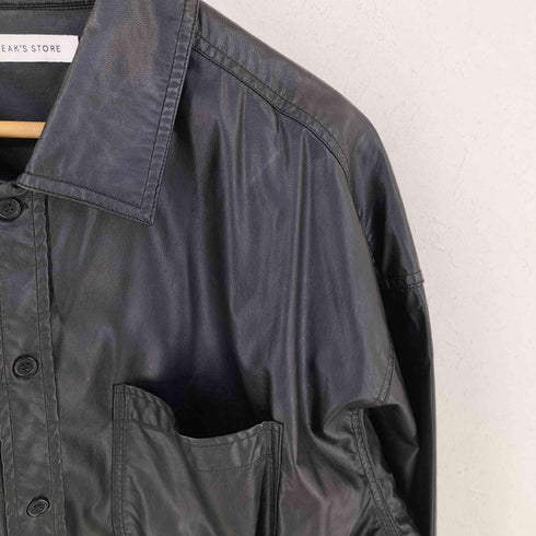 フリークスストア FREAKS STORE レザーシャツ メンズ