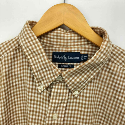 ラルフローレン RALPH LAUREN 90S CLASSIC FIT ポニー刺繍 L/S ボタンダウンシャツ BIG メンズ 2XB