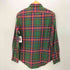 ラルフローレン RALPH LAUREN 90S タータンチェック ボタンダウン L/S マチ付き フランネル シャツ メンズ import:S