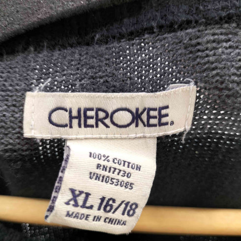 チェロキー Cherokee ボーダーコットンクラッシュニット メンズ import:XL