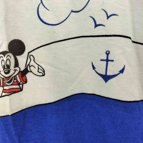 90S USA製 キャラクターデザイン クルーネック S/S Tシャツ メンズ import:M