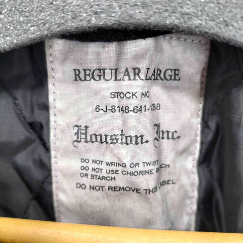 ヒューストン HOUSTON WAIPER別注 メルトンウールN-1デッキジャケット メンズ L