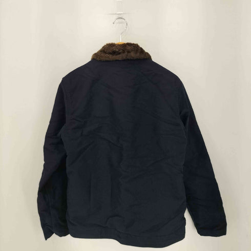 アルファインダストリーズ ALPHA INDUSTRIES ロゴプリント ミリタリー N-1 デッキジャケット メンズ import:L