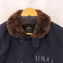 アルファインダストリーズ ALPHA INDUSTRIES ロゴプリント ミリタリー N-1 デッキジャケット メンズ import:L