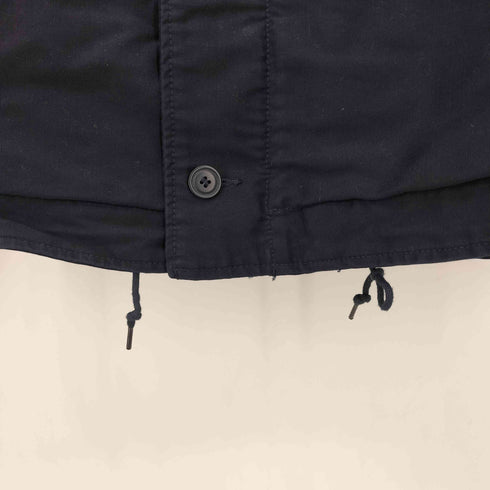 アルファインダストリーズ ALPHA INDUSTRIES ロゴプリント ミリタリー N-1 デッキジャケット メンズ import:L