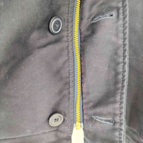 アルファインダストリーズ ALPHA INDUSTRIES ロゴプリント ミリタリー N-1 デッキジャケット メンズ import:L
