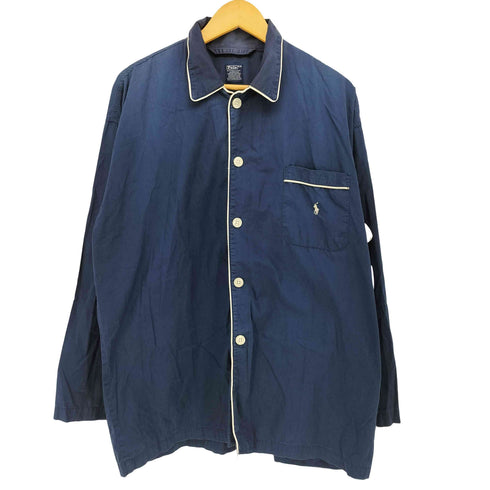 ポロバイラルフローレン Polo by RALPH LAUREN SLEEP WEAR ポニー 刺繍 パジャマ シャツ メンズ S/M