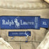 ラルフローレン RALPH LAUREN 90S ポニー刺繍 バンドカラー L/S シャツ メンズ import:XL