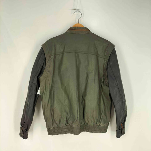 JACKERS クレイジーパターン フードパッカブル シングルライダース メンズ import:L