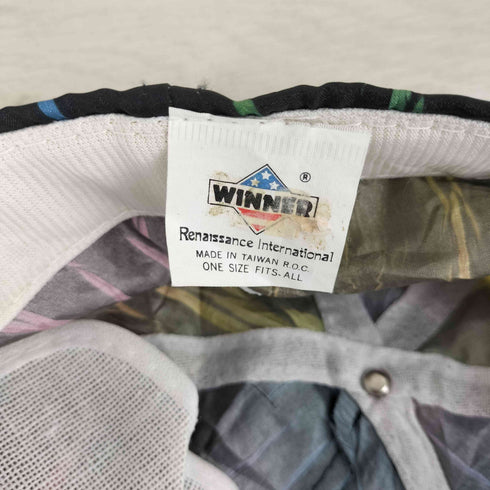 ウィナー WINNER 80-90S 総柄キャップ メンズ