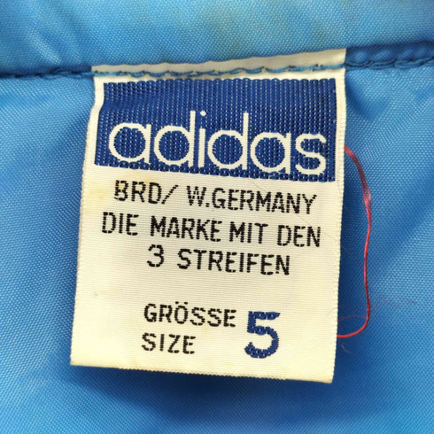 アディダス adidas 60-70S 西ドイツ トレフォイルロゴ 3ストライプ パッカブルフード ナイロンジャケット メンズ 5