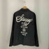 ステューシー Stussy プリントロゴ ナイロン コーチジャケット メンズ import:M