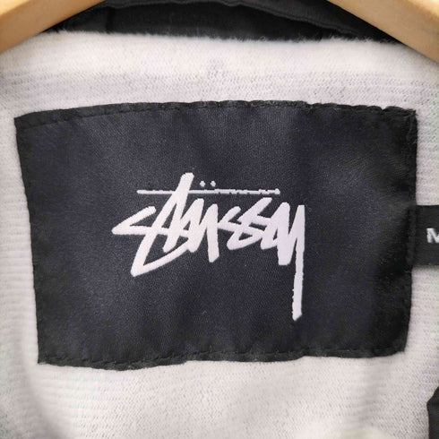 ステューシー Stussy プリントロゴ ナイロン コーチジャケット メンズ import:M