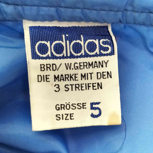 アディダス adidas 60-70S 西ドイツ ウエストゴム サイドジップ ナイロンパンツ メンズ 5