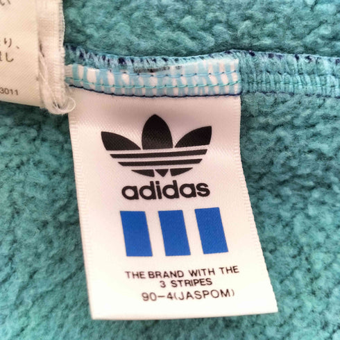 アディダス adidas 90S デサント製 裏地フリース トレフォイルロゴ スウェットパンツ レディース M