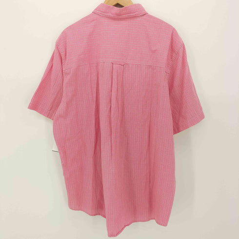 チャップス CHAPS ロゴ刺繍 ボタンダウンS/S シャツ メンズ import:XL