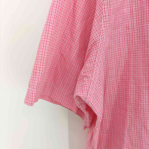 チャップス CHAPS ロゴ刺繍 ボタンダウンS/S シャツ メンズ import:XL