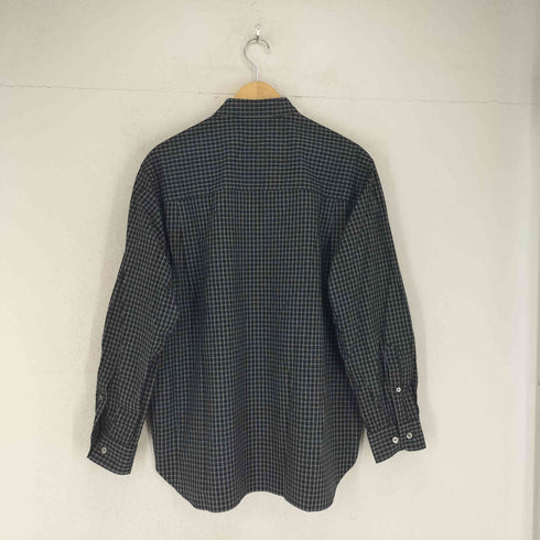 スティーブンアラン Steven Alan ポプリン トリプルチェック レギュラーカラー シャツ LOOSE メンズ JPN:M