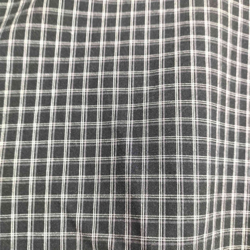 スティーブンアラン Steven Alan ポプリン トリプルチェック レギュラーカラー シャツ LOOSE メンズ JPN:M