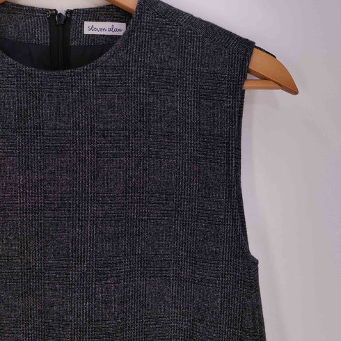 スティーブンアラン Steven Alan メランジ ツイード ノースリーブ ワンピース レディース JPN:M