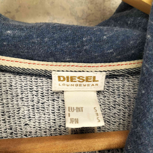 ディーゼル DIESEL プリントロゴプルオーバーパーカー メンズ import:S