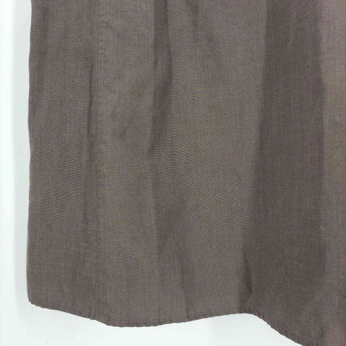 スティーブンアラン Steven Alan 23SS NOSLEEVE LONG DRESS リネン混 バンドカラーワンピース レディース JPN:M