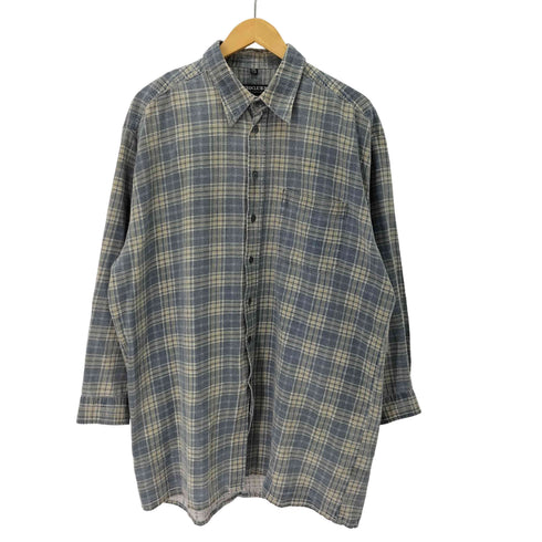 EUROCLUB20 チェック柄 フランネル シャツ ネルシャツ メンズ import:XXL