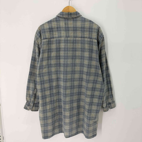 EUROCLUB20 チェック柄 フランネル シャツ ネルシャツ メンズ import:XXL